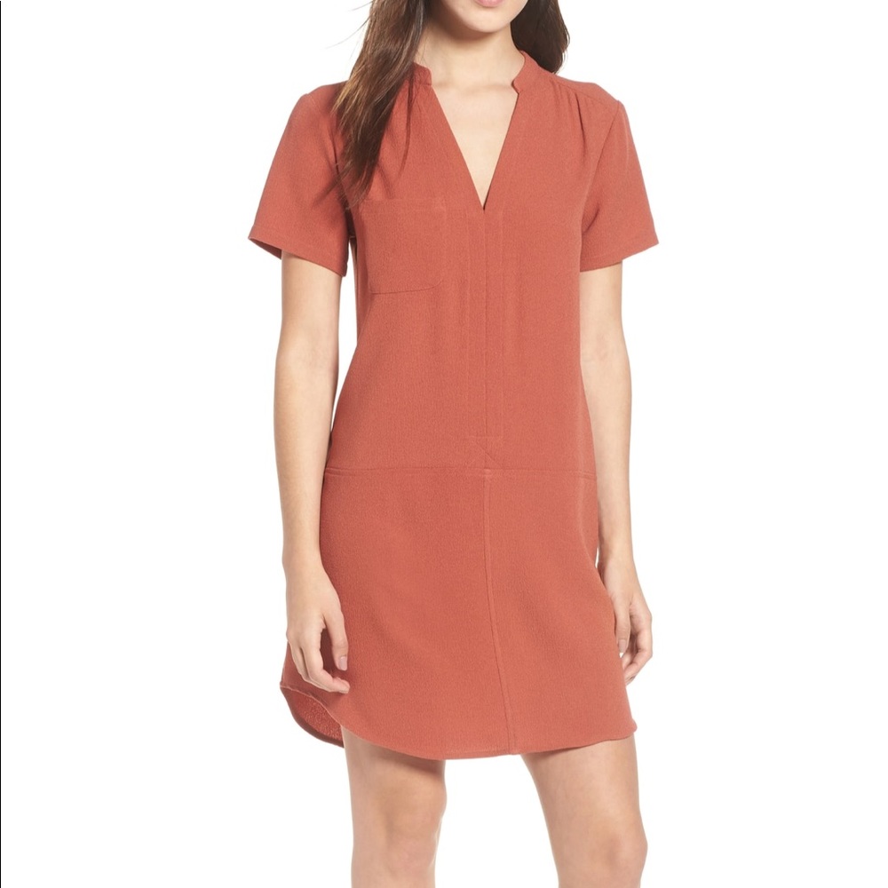 Lush Hailey Crepe Dress
